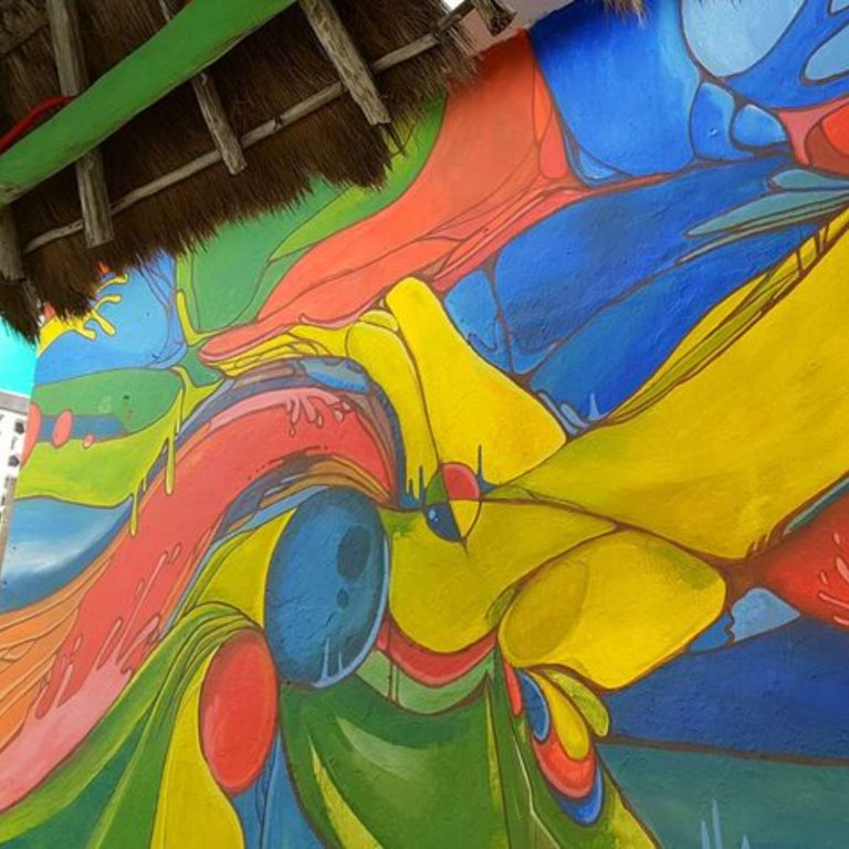 graffiti mural abstracto mexico